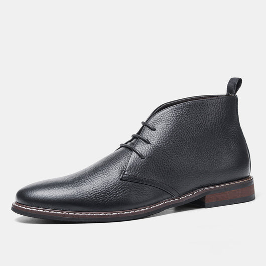 Botas de Trabajo Retro para Hombre Talla Grande con Detalles en Contraste - Image 12