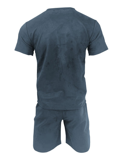 Traje Deportivo Casual de Ante con Manga Corta - Image 19