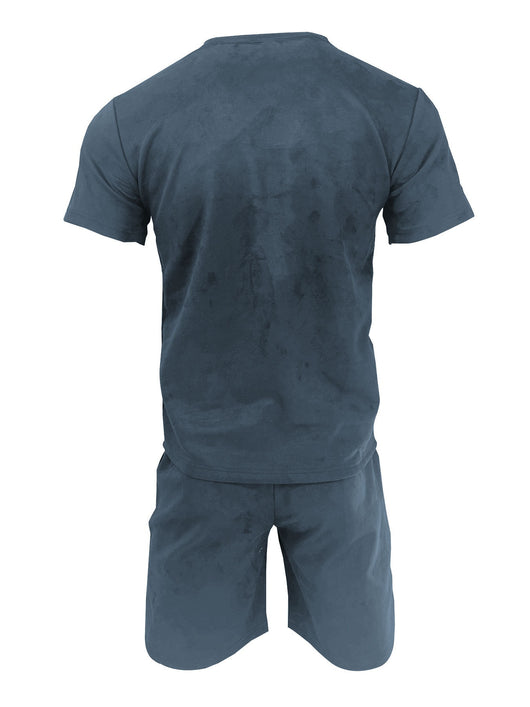 Traje Deportivo Casual de Ante con Manga Corta - Image 19