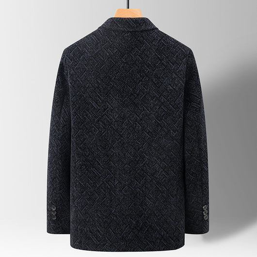 Saco Casual de Chenilla para Hombre - Diseño Minimalista - Image 2
