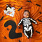 Enterizo Estampado Calavera Halloween Manga Larga