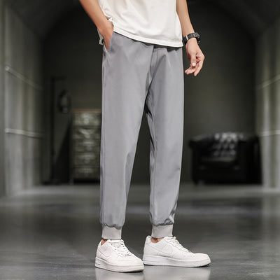 Pantalones Casuales Harlan Trendy Brand con Corte de Nueve Puntos - Image 9