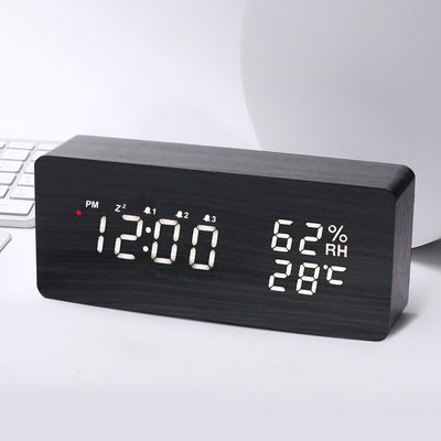 Reloj Digital LED con Control Remoto, Temperatura y Humedad - Image 7