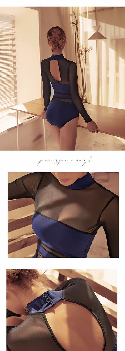 Traje de Yoga Aéreo y Ballet con Malla Transpirable y Soporte Integrado - Image 14