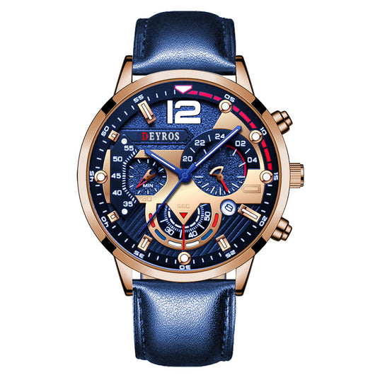 Reloj de Cuarzo Luminoso con Calendario y Cinturón de Moda - Image 13