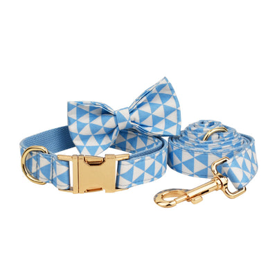 Chaleco para Perro con Lazo de Cuerda Triangular Azul - Image 5