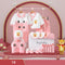 Pink Warm section 18PCS - 59cm