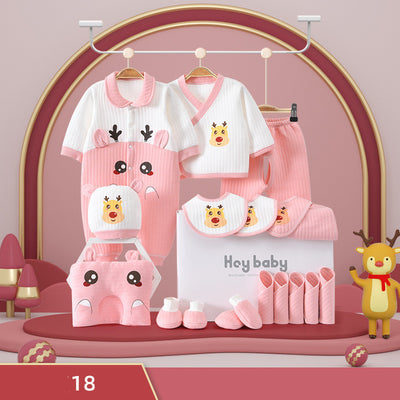 Conjunto de Ropa de Algodón Puro para Bebé en Caja de Regalo - Image 14