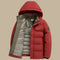 Chaqueta Acolchada Térmica con Forro Polar Grueso