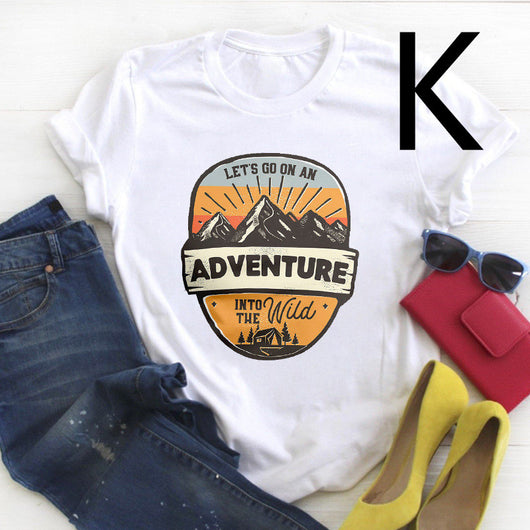 Playera Unisex de Algodón con Diseño Artístico de Montaña - Image 22