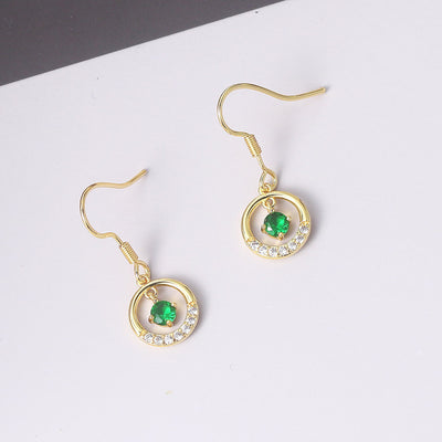 Aretes Redondos Beccarite - Elegancia Simple y Versátil - Image 2