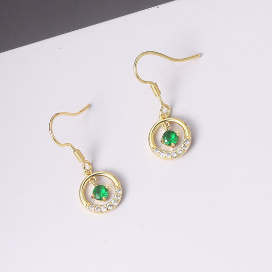 Aretes Redondos Beccarite - Elegancia Simple y Versátil - Image 2