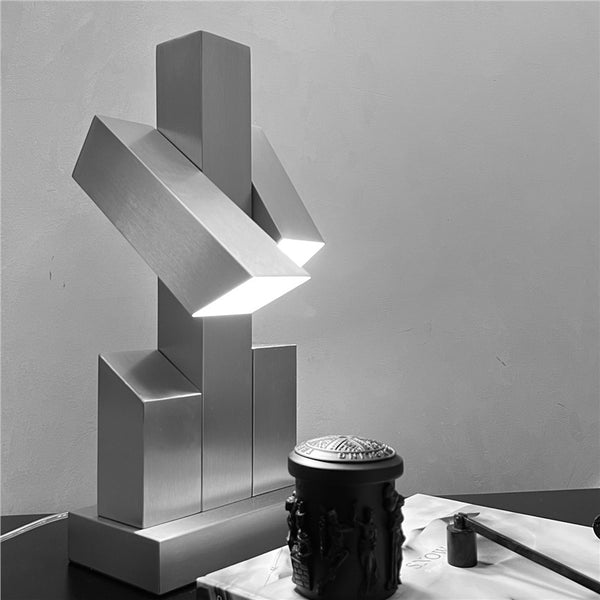 Lámpara de Mesa Bauhaus Metal Minimalista Vintage