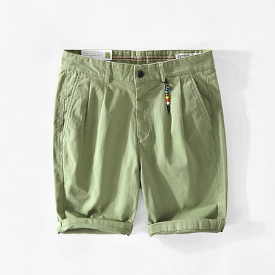 Pantalones Casuales de Algodón para Hombre - Corte 3/4 Clásico - Image 6