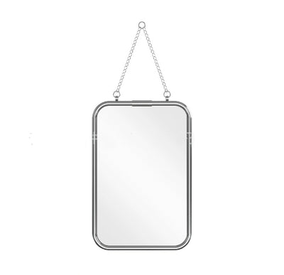 Espejo Tríptico de Pared Moderno en Acero Inoxidable para Baño y Tocador - Image 12