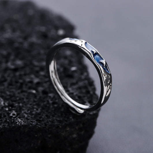 Anillo de Estrella para Hombre con Diseño Abierto de Lujo Exclusivo - Image 2