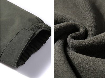 Chaqueta Impermeable de Dos Piezas para Hombre - Abrigo Cálido y Resistente - Image 19