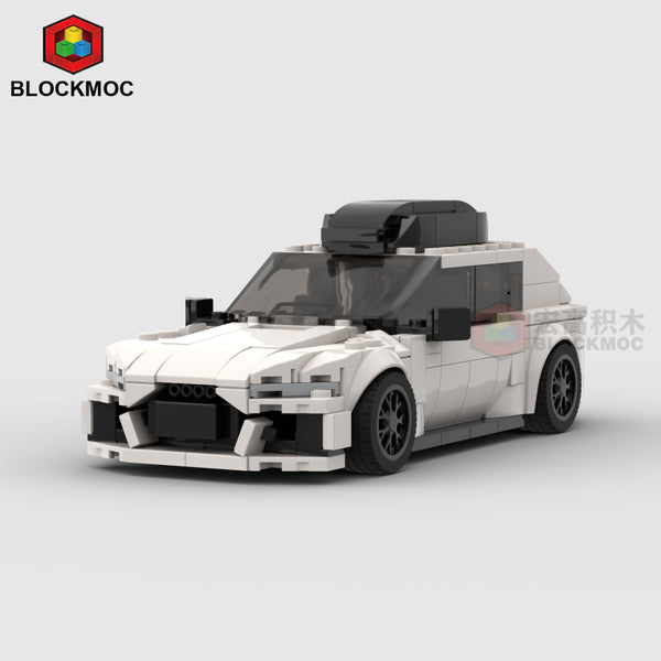 Auto Deportivo de Carreras Modelo Armable con Bloques de Construcción - Image 6