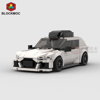Auto Deportivo de Carreras Modelo Armable con Bloques de Construcción - Image 6