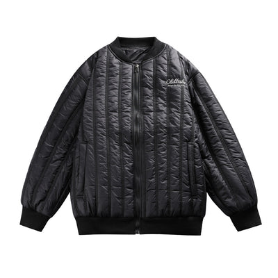 Chaqueta Suelta de Pareja Estilo Japonés a Rayas - Image 3
