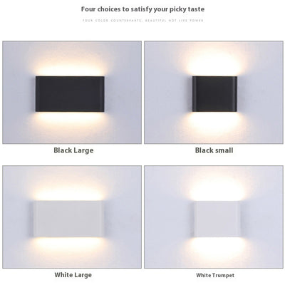Lámpara LED Rectangular para Exterior - Pared, Patio y Jardín - Image 3