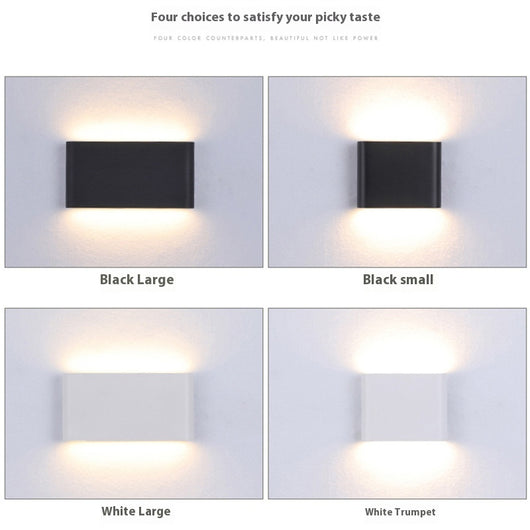 Lámpara LED Rectangular para Exterior - Pared, Patio y Jardín - Image 3