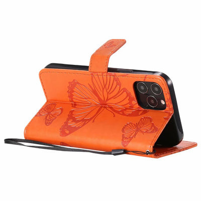 Funda de Cuero para Teléfono con Mariposa Prensada - Image 89