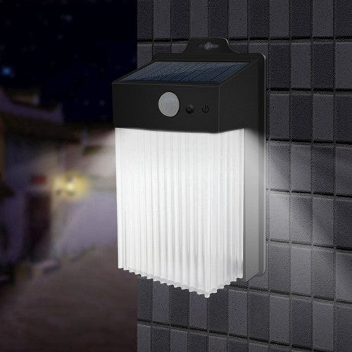 Lámpara Solar de Pared con Sensor de Movimiento para Jardín y Terraza