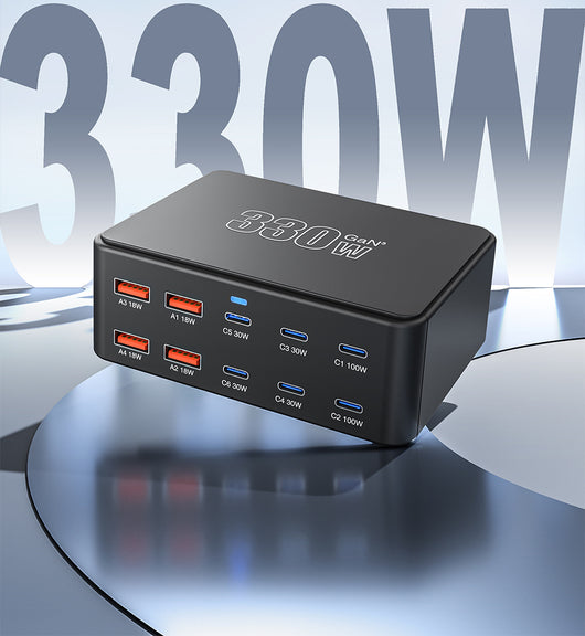 Cargador Súper Rápido 330W con Tecnología de Carga Porosa - Image 6