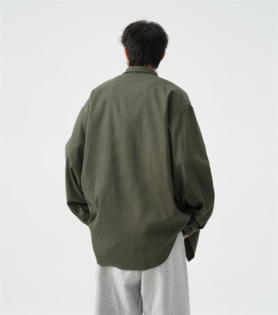 Camisa Jacket Casual Oversize para Hombre - Talla Grande - Image 35