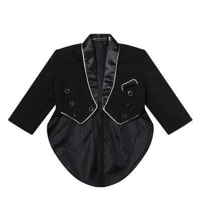 Conjunto de Esmoquin Infantil Británico para Presentador de Piano y Eventos - Image 9