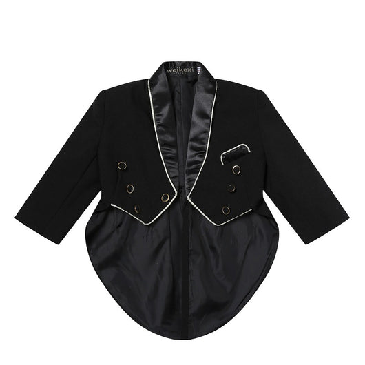 Conjunto de Esmoquin Infantil Británico para Presentador de Piano y Eventos - Image 9