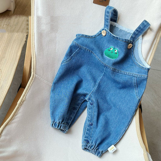 Pantalón Mochila Denim Casual para Niños - Image 18