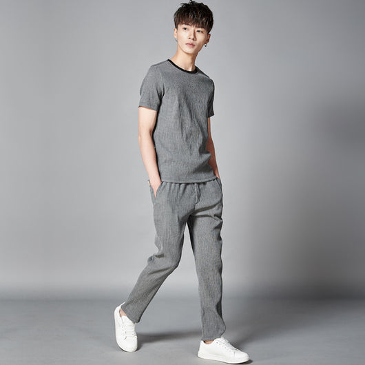 Conjunto Deportivo Casual para Hombre - Camiseta Manga Corta y Pantalón - Image 10