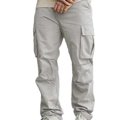 Pantalones de Trabajo Casuales para Hombre con Múltiples Bolsillos - Image 11