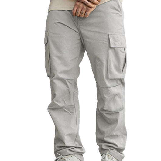 Pantalones de Trabajo Casuales para Hombre con Múltiples Bolsillos - Image 11