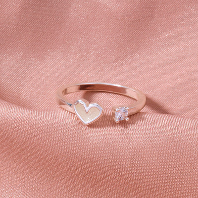 Anillo Ajustable Corazón Abierto Luminiscente - Image 10