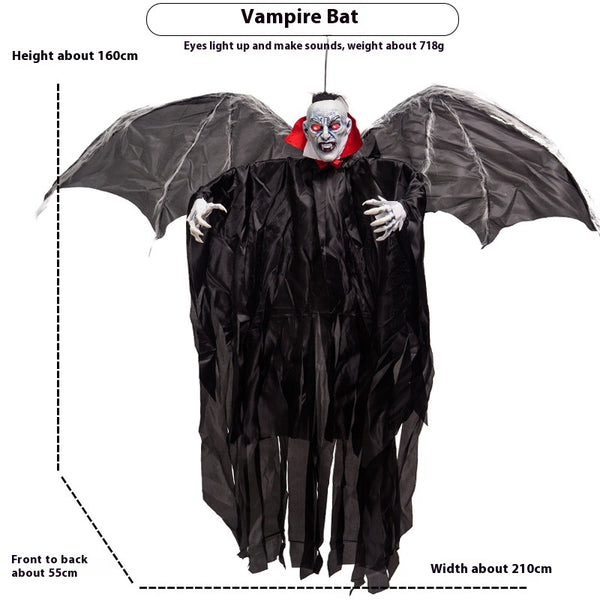 Colgante Murciélago Vampiro Luminoso con Inducción - Decoración Atmosférica - Image 6