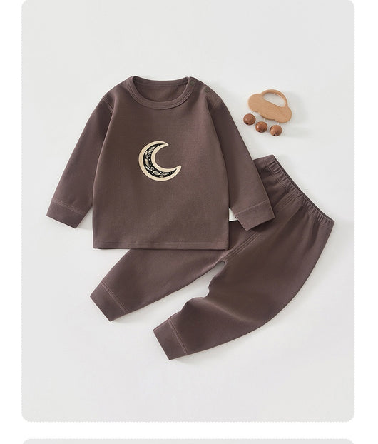 Pijama Infantil de Algodón Puro con Manga Larga para Casa - Image 13