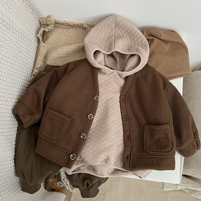 Cardigan Térmico Acolchado para Bebé - Unisex con Cuello V - Image 10
