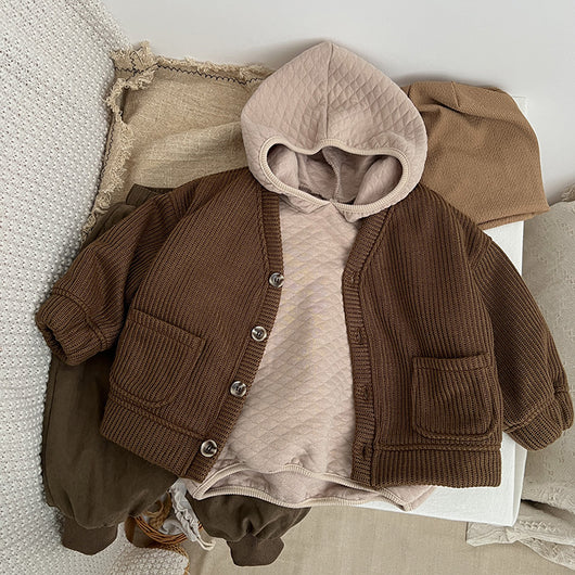 Cardigan Térmico Acolchado para Bebé - Unisex con Cuello V - Image 10