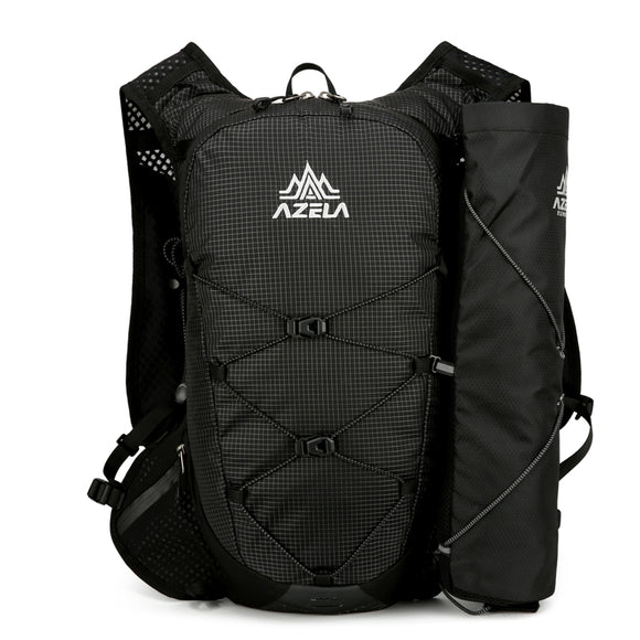Mochila de Senderismo AZELA con Patrón Grid, Ligera y Transpirable para Trail Running y Camping