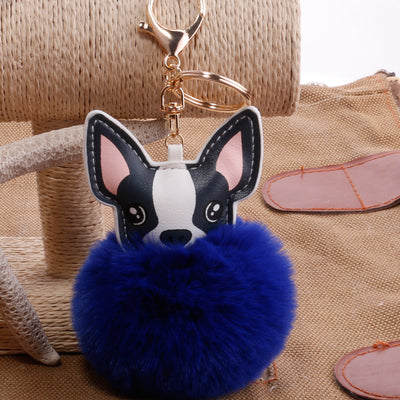 Llavero Pelota de Plumas PU para Mascotas - Accesorio Adorable - Image 15