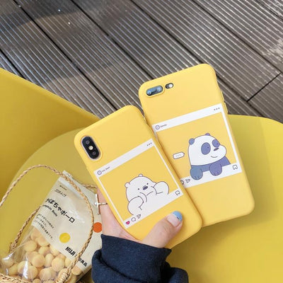 Funda Protectora para Celular con Diseño Adorable de Panda - Image 3