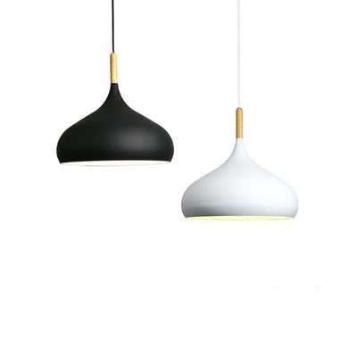 Lámpara Colgante LED Macaron de Aluminio - Diseño Decorativo Moderno - Image 4