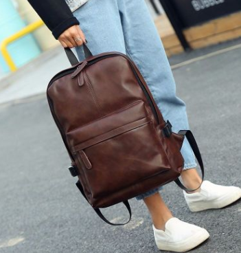Bolsa de Hombro PU para Hombre - Mochila Urbana Multifunción - Image 3