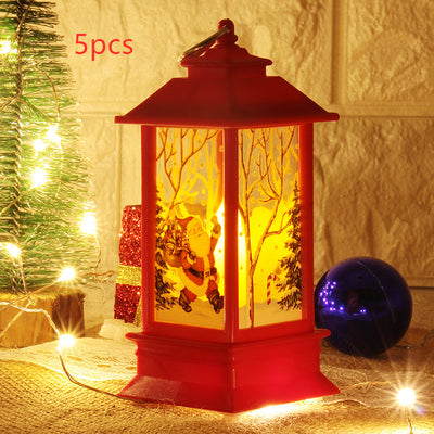 Decoración Navideña LED - Papá Noel y Muñeco de Nieve Iluminado - Image 25