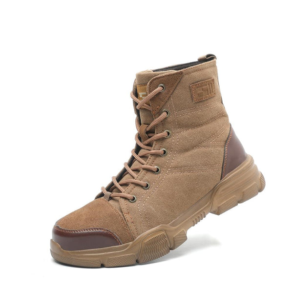 Botas de Seguridad con Puntera de Acero - Calzado Laboral Protector de Alto Desempeño
