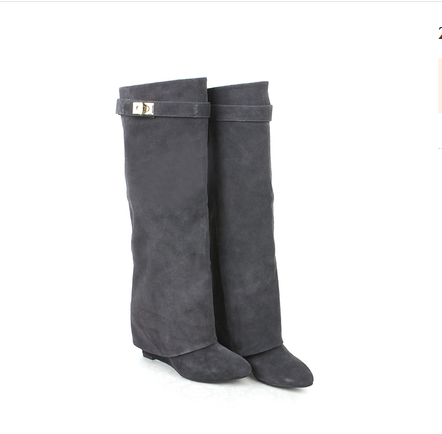 Botas de Moda Hasta la Rodilla Talla Grande - Image 8