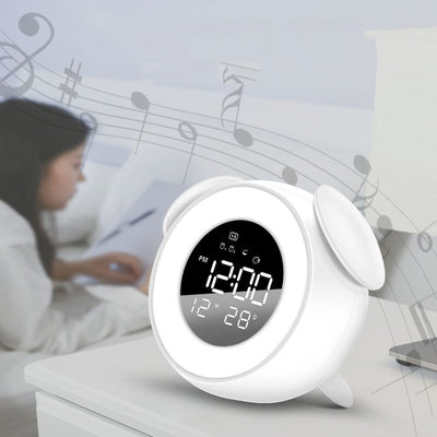 Reloj Despertador LED con Luz Ambiental - Image 10